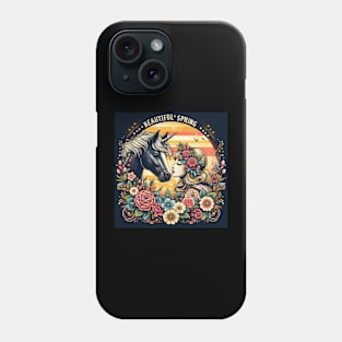 Girl and Uicorn Phone Case