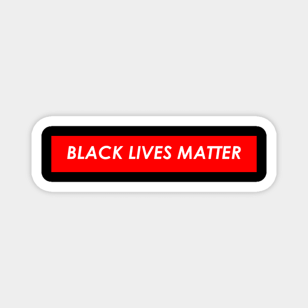 Black Lives Matter Magnet by senomala