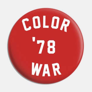 Color War 78 - 1978 Color War Jersey Pin