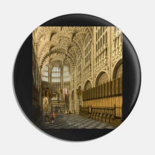 an interior view of the henry vii chapel westminster abbey canaletto - Canaletto Pin