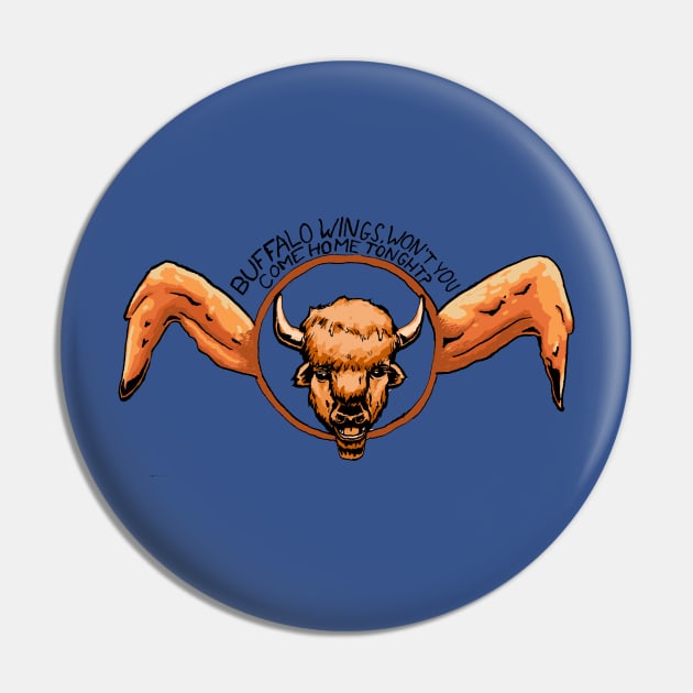 Buffalo Wings Pin by KColeman