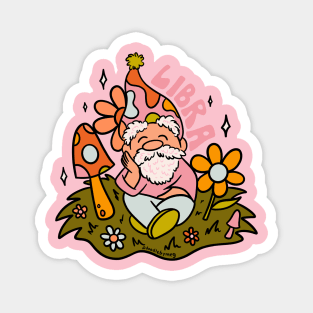 Libra Gnome Magnet