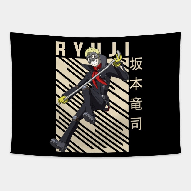 Ryuji Sakamoto - Persona 5 Tapestry by Otaku Emporium