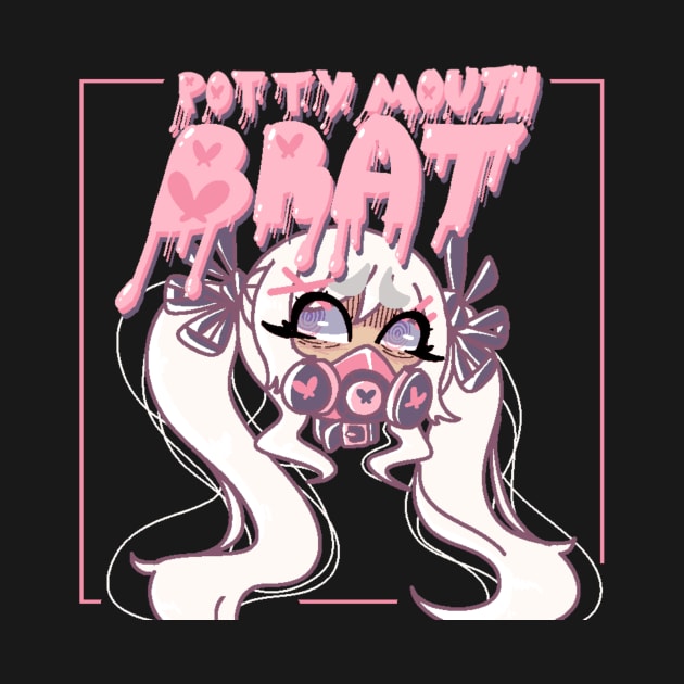 Potty Mouth Brat by Angel Cake Arts