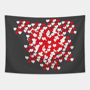 Little Hearts Tapestry