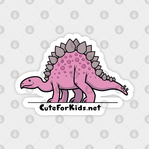 CuteForKids - Stegosaurus - Branded Magnet by VirtualSG