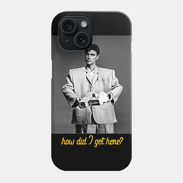 David Byrne - How Did I Get Here? FanArt Phone Case by darklordpug