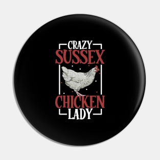 I love my Sussex Chicken - Cluck Yeah Pin