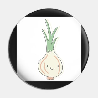 Cute Kawaii Onion Pin