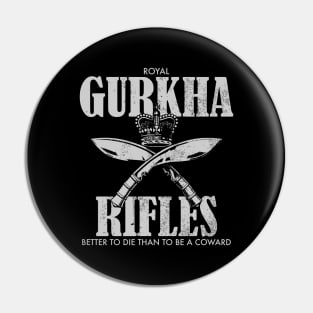 Royal Gurkha Rifles (distressed) Pin