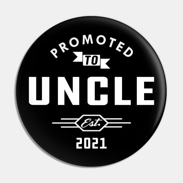 New Uncle - Promoted to uncle est. 2021 Pin by KC Happy Shop