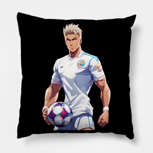 I Love Football Soccer Pillow