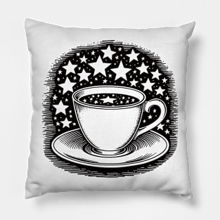 Starry Sips Pillow