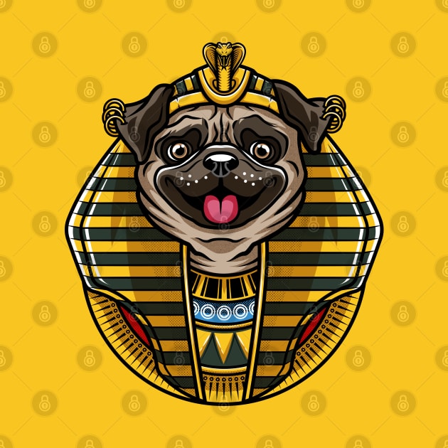 pharaoh pug by redwane