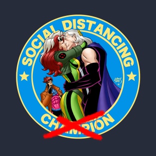 X Social Distancing Champion T-Shirt