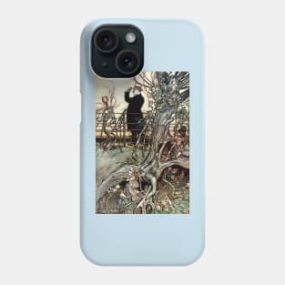 Peter Pan in Kensington Gardens - Arthur Rackham Phone Case