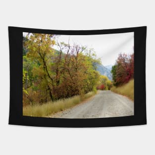 Fall Road Tapestry