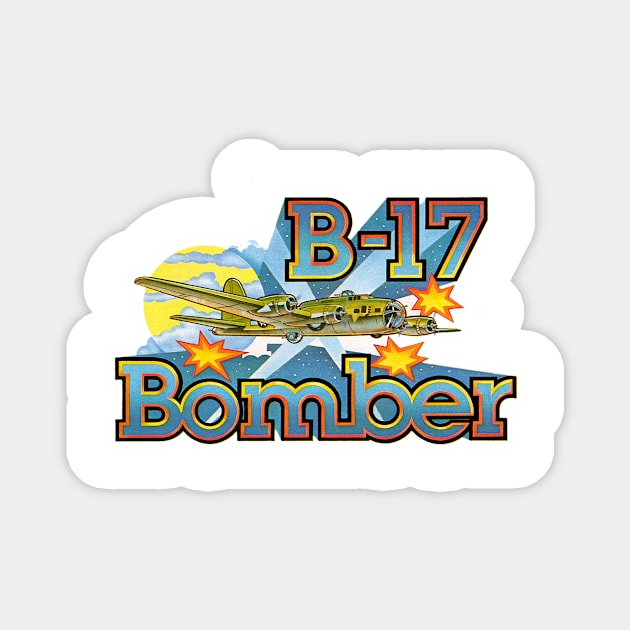 B-17 Bomber Magnet by PapaPete