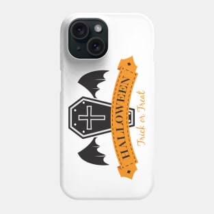 Happy Halloween Coffin Phone Case