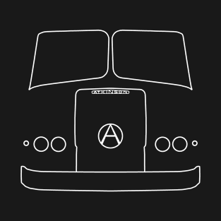 Atkinson Borderer truck outline graphic (white) T-Shirt