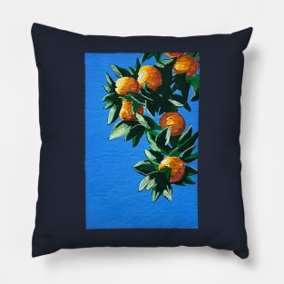 Monsanto Oranges Pillow