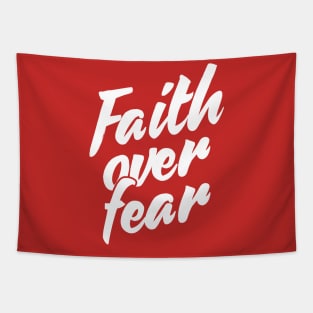 Faith over Fear Tapestry