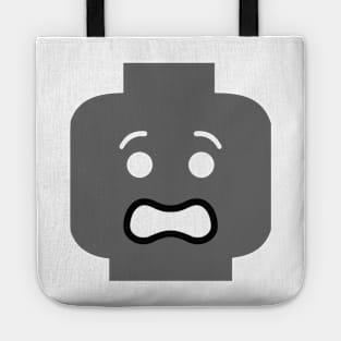 Scared Minifig Face Tote