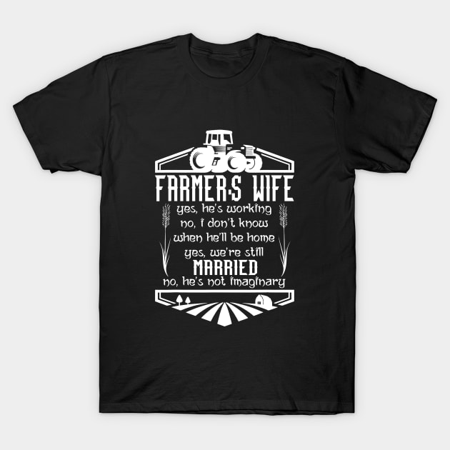 I Married A Farmer T-Shirt I Married A Farmer T-Shirt