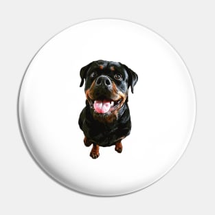 Rottweiler Stunning Dog Breed Pin