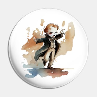 Cute Horror Icon Phantom of the Opera Pin