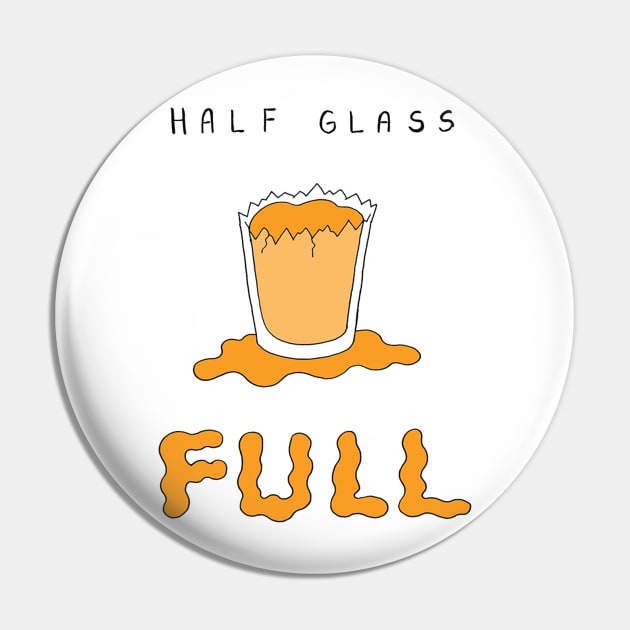 Half Glass Full Pin by RaminNazer