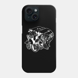 Engine_revert Phone Case