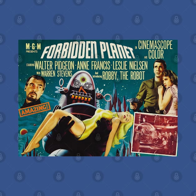 Forbidden Planet Poster #2 by MovieFunTime