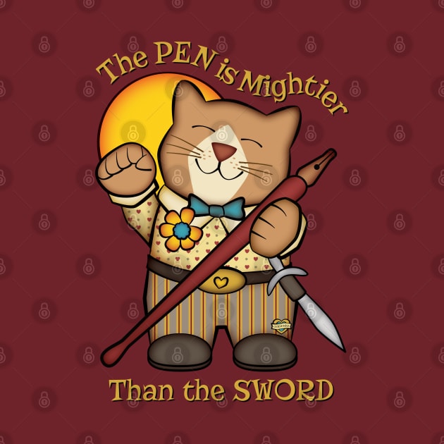 The Pen is Mightier than the Sword by Sue Cervenka