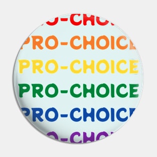 pro choice, Pro Choice Pride Flag Pin