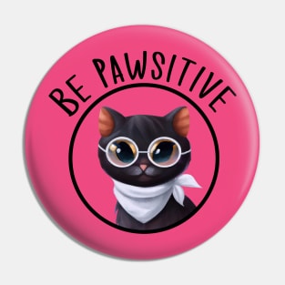 Stay Pawsitive Shirt, Be Pawsitive Shirt, Cat Positivity Shirt, Sarcastic Cat Shirt, cute paw t-shirt, Pawsitive Catitude, Funny Cat Lady Gift, Cat Mom Shirt Gift, Nerd Cat Shirt, Funny Nerdy Cat, Cute Nerd Cat Shirt, Cute Nerd Shirt, Cat Owner Gift Tee Pin