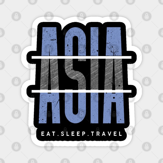 Asia trip Magnet by SerenityByAlex