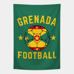 Grenada Football Ball Tapestry