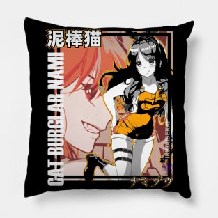 Cat Burglar Nami by IKIGAISEKAI Pillow