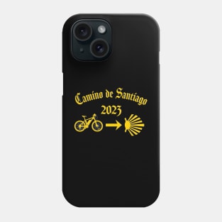 Camino de Santiago 2023 bicycle Phone Case