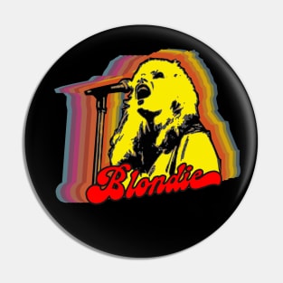 Blondie Retro Pin