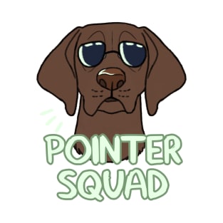 POINTER SQUAD (solid liver) T-Shirt