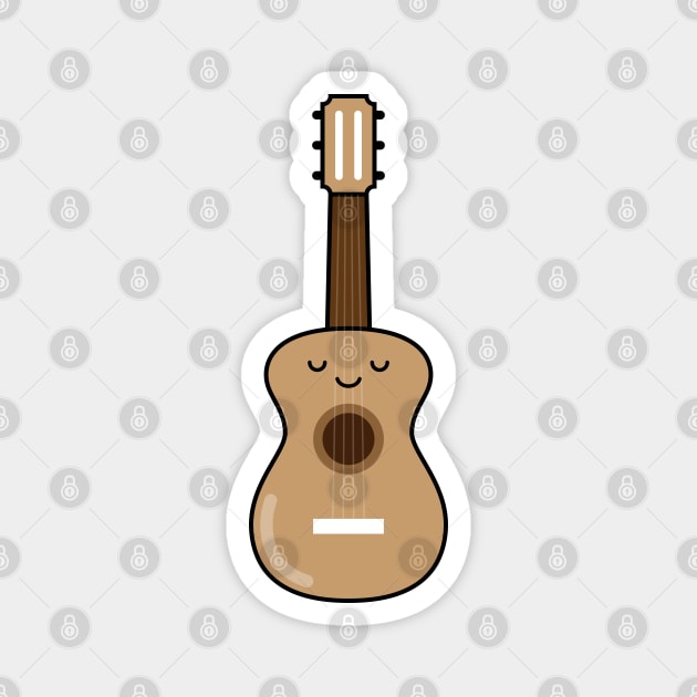 Ukulele Magnet by WildSloths