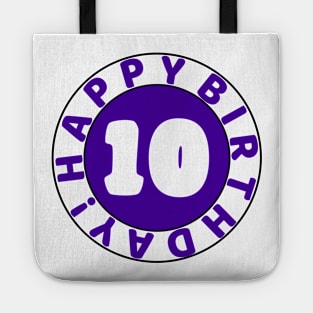 Happy 10th birthday Tote