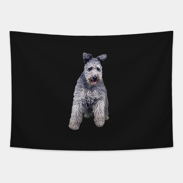 Pumi Dog Tapestry by ElegantCat