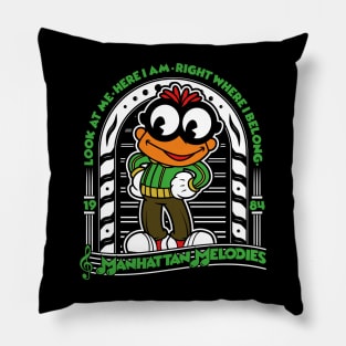 Scooter Muppets Manhattan Melodies Pillow