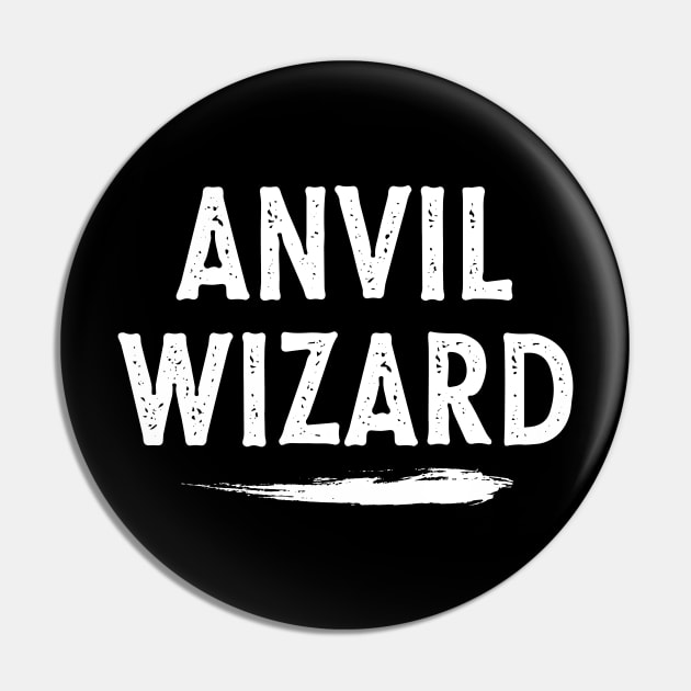 Anvil wizard Pin by Nice Surprise