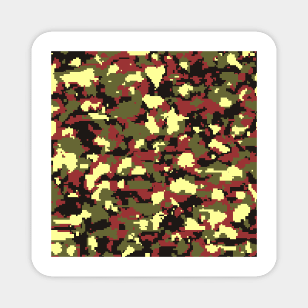 Army Digital Camouflage Magnet by Tshirtstory