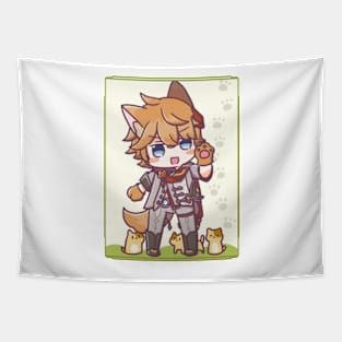 Puppy Childe Chibi Tapestry