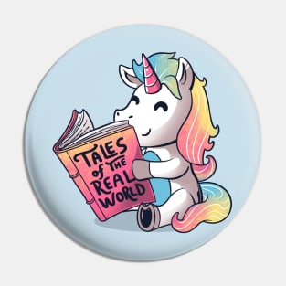 Tales of the Real World Funny Unicorn Pin